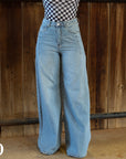 AVA WIDE LEG - LIGHT WASH