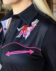 VEGAS VICKY PERFORMANCE RODEO SHIRT
