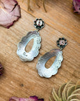 Sterling Silver Teardrop Earrings – Native Made by Rita Lee