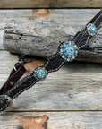 Dark Floral Wither Strap 