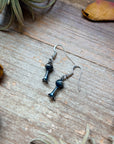 Sterling Silver Mini Blossom Dangle Earrings
