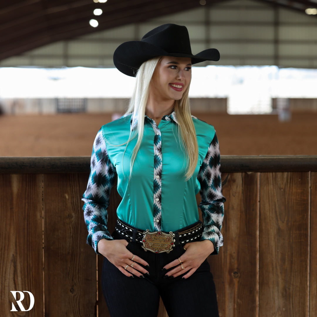 BRAYDEN SATIN PERFORMANCE RODEO SHIRT