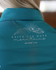 FAITH CAN MOVE MOUNTAINS RODEO PERFORMANCE RODEO SHIRT