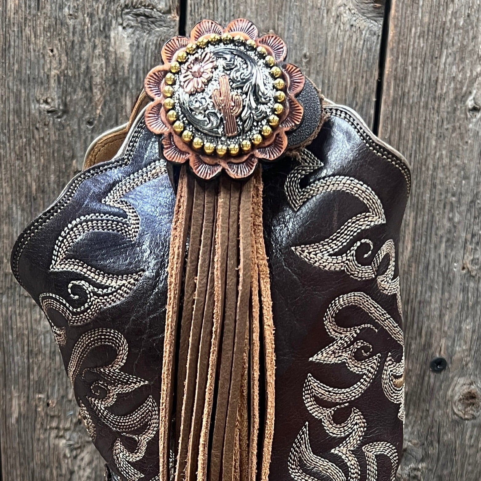 Boot Cuff Jewelry - Cactus Concho - Fringe