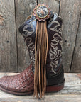 Boot Cuff Jewelry - Cactus Concho - Fringe