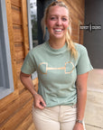 Metallic Bit Tee