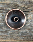 Copper Yellow Daisy Concho 1" W229S