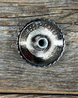 Antique Silver Flower and Loops Concho 1" W235S