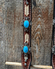 Rawhide South West One Ear Headstall and Breastcollar Tack Set 