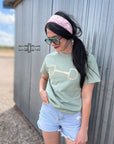 Metallic Bit Tee