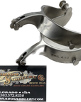 Saddle Bronc Spur With One Inch Band And Turned Shank