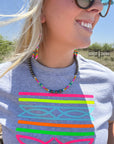 Serape Sunrise Necklace