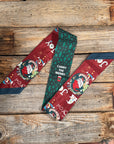 Burgundy Holiday Western Skinny Mini Wild Rag Scarf / Cowgirl Necktie  