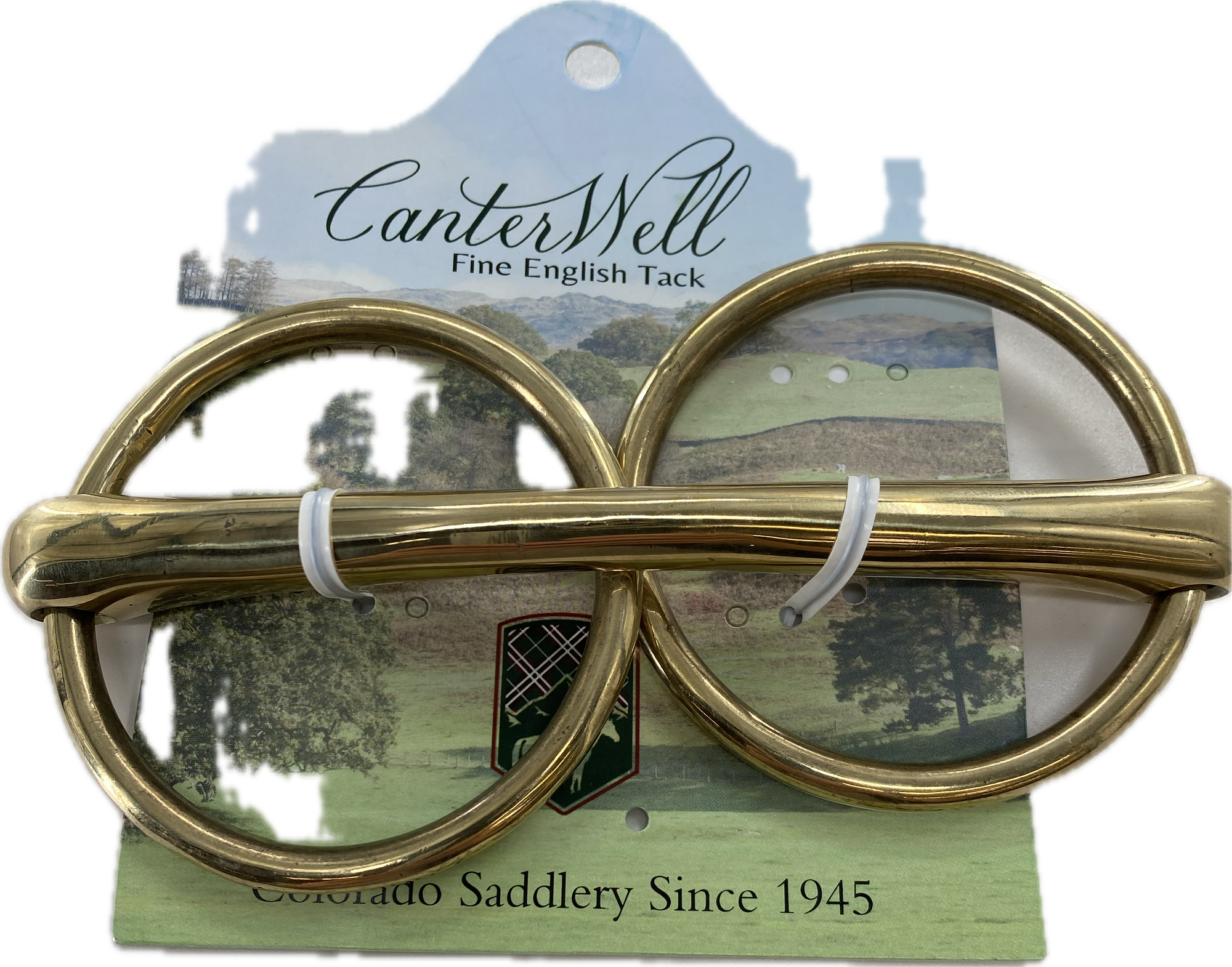 Canter Well Ring Bit with Mullen Mouth