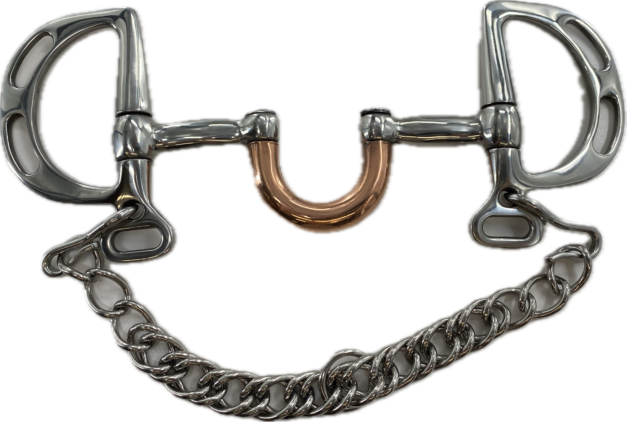 Canter Well SS Slotted Kimberwick Copper Port