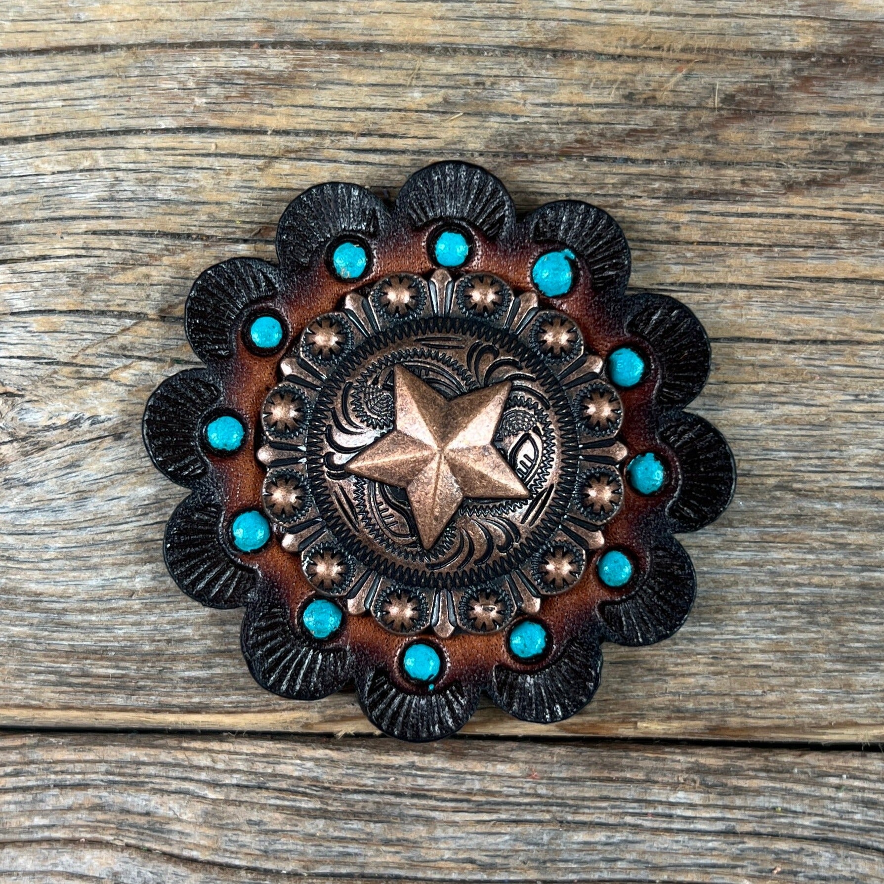 Copper Star Western Concho W175