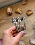Sterling Silver Heavy-Duty Cuff Bracelet