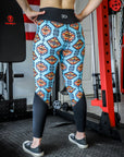 SEDONA FULL PRINT CROSSOVER LEGGINGS