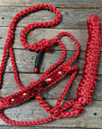 Red Mule Tape Rose Halter