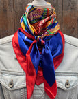 35X35"  Feathers Wild Rag / Scarf WR642X