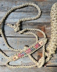 Double Flower Mule Tape Halter