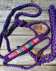 Double Flower Mule Tape Halter