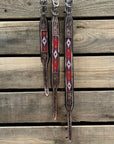Tooled Red Leather Beaded Dog Collar 