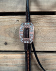 Foxtail Clear One Ear Headstall & Breastcollar Tack Set 