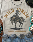 Wild Junkie Cowgirl Graphic Tee
