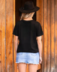 Star Half Sleeve Top