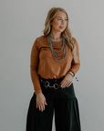 SWANKY LEATHER LONG SLEEVE