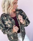RISEN CAMO DENIM JACKET
