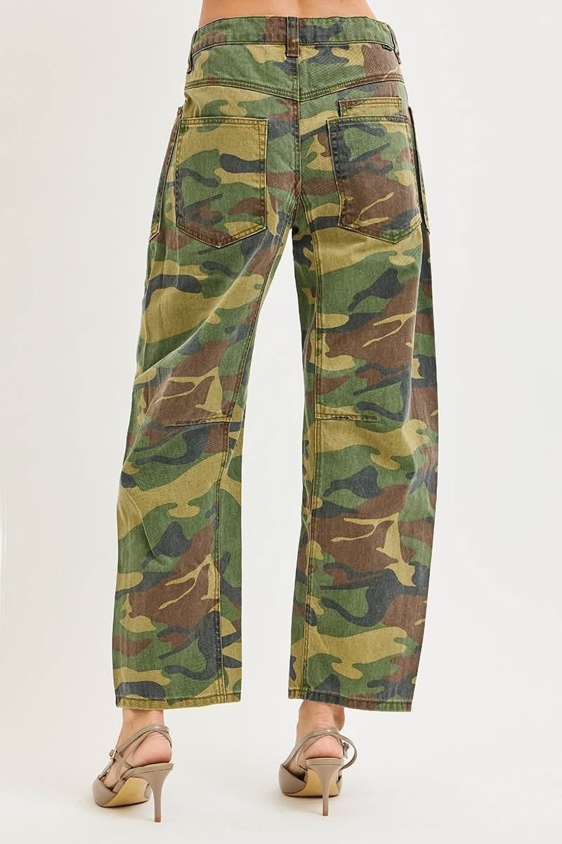 RISEN  CAMO RELAXED BARREL