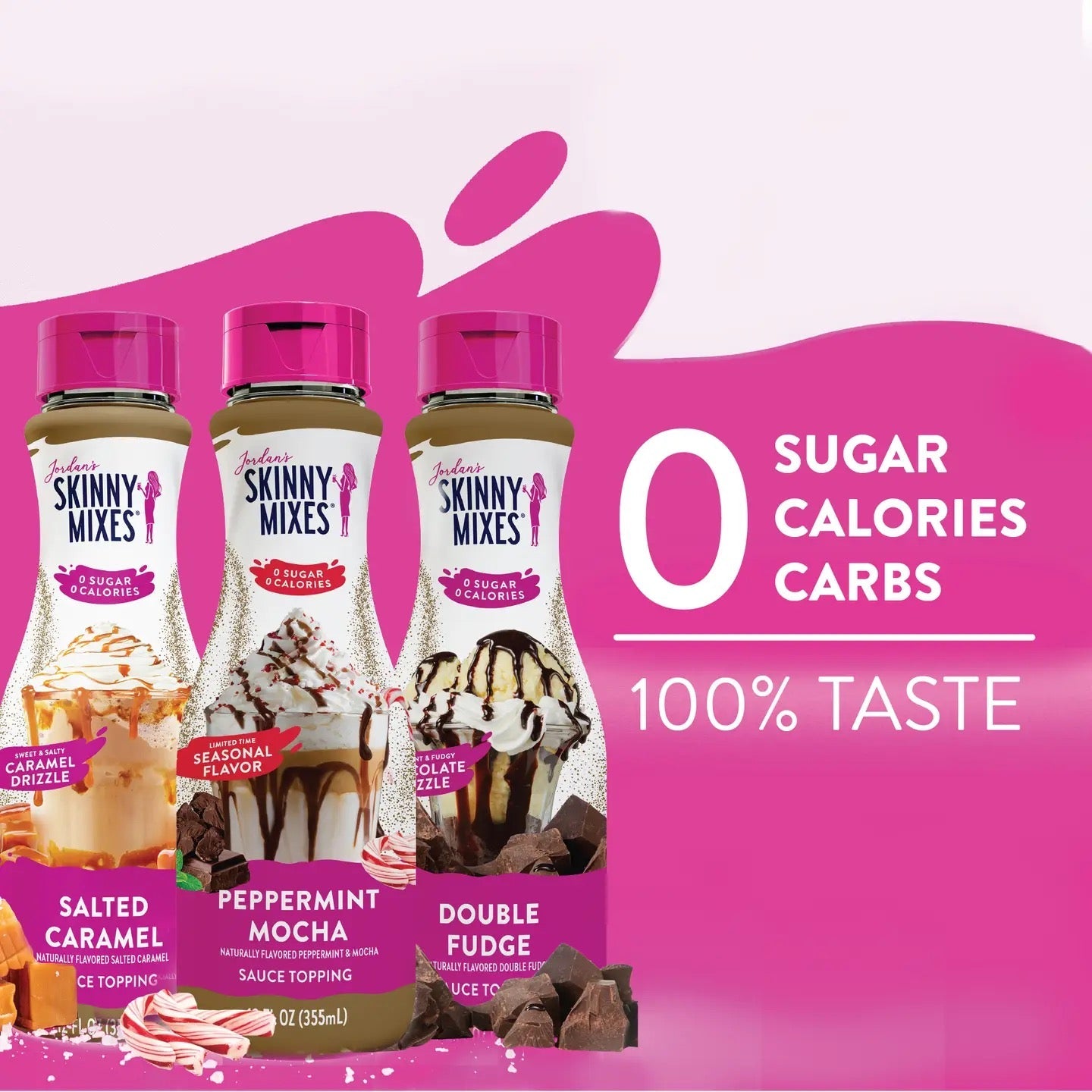 Sugar Free Holiday Delicious Drizzle Sauce Trio