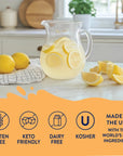 Sugar Free Lemonade Syrup Concentrate