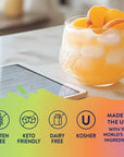 Sugar Free Peach Mango Energy Syrup
