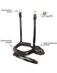 Replacement Noseband of ExionPro 'Ursa' Anatomic Dressage Bridle