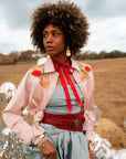Pale Pink Button Up