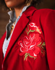 Red Velvet Jacket