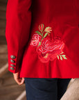Red Velvet Jacket