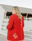 Red Velvet Jacket