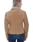Faux Shearling Jean Jacket - L1019