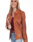Snap Front Shirt Jkt - L1024