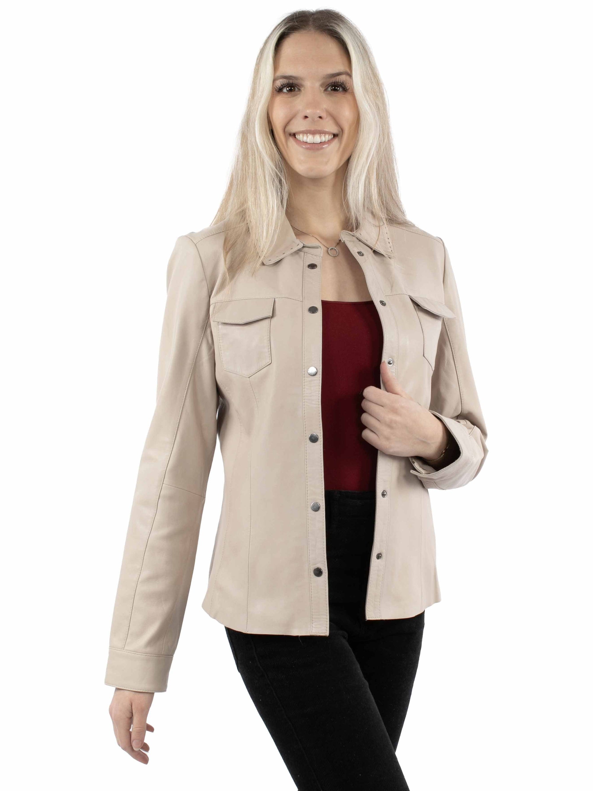 Snap Front Shirt Jkt - L1024
