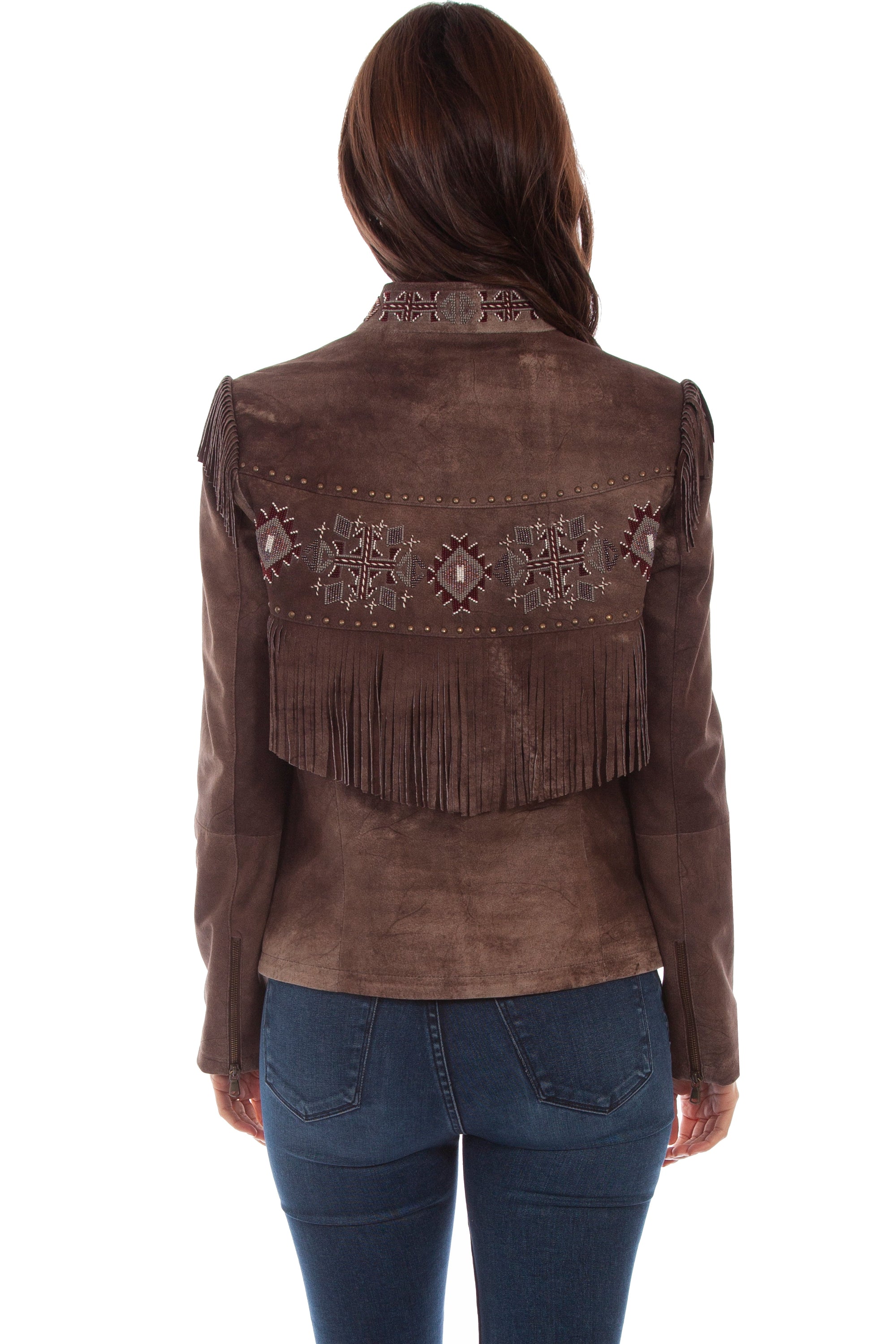 Beaded/fringe Jacket - L1051