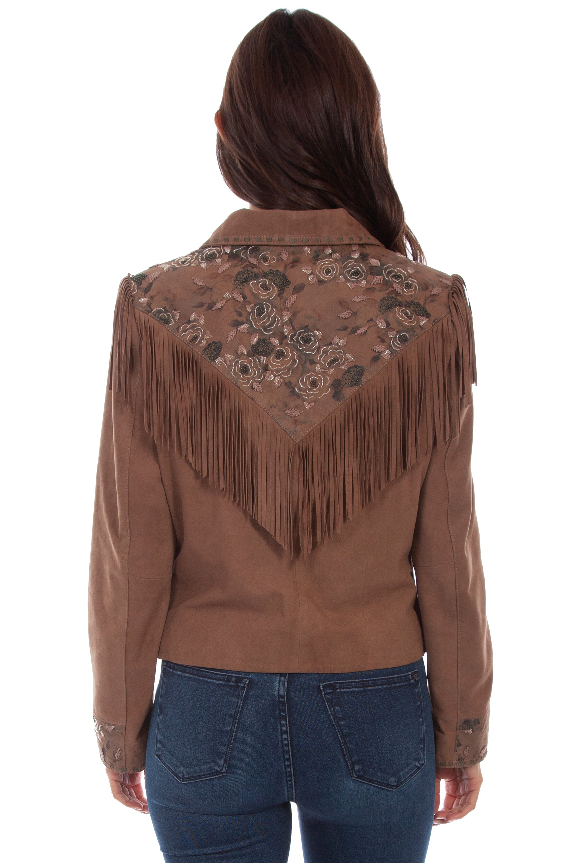Fringe/beaded Jacket - L1054