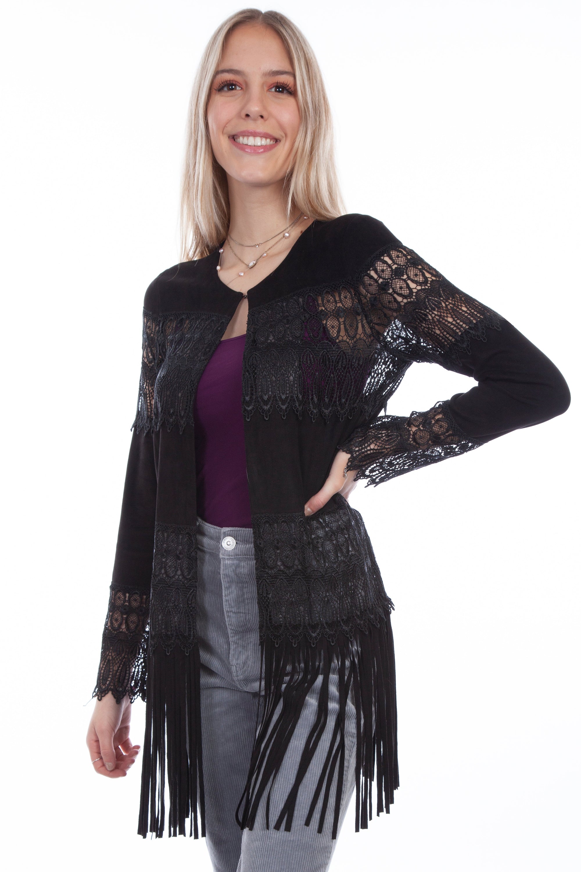Crochet Ladies Jacket - L1065