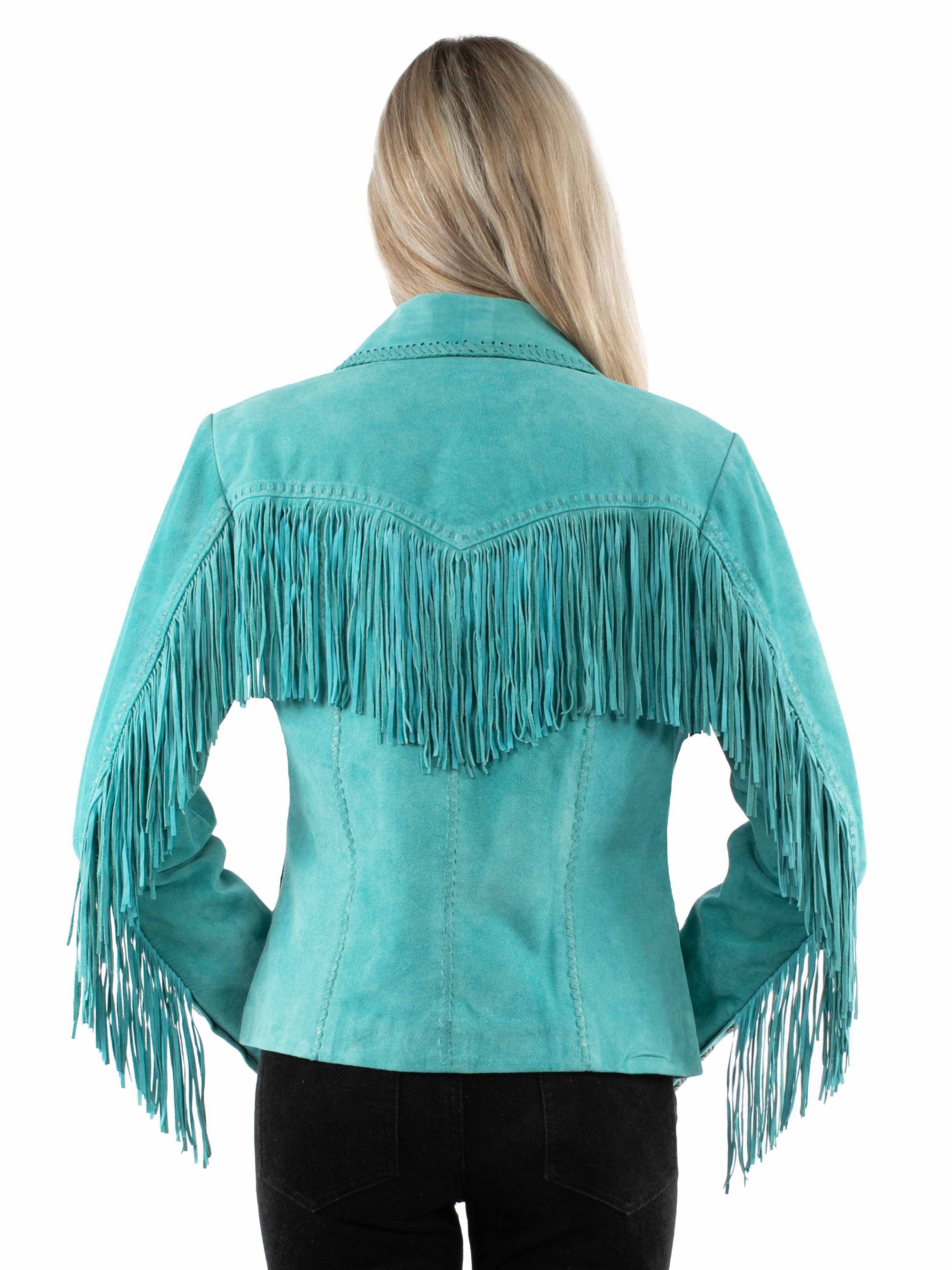 Fringe/lacing Jacket - L1080