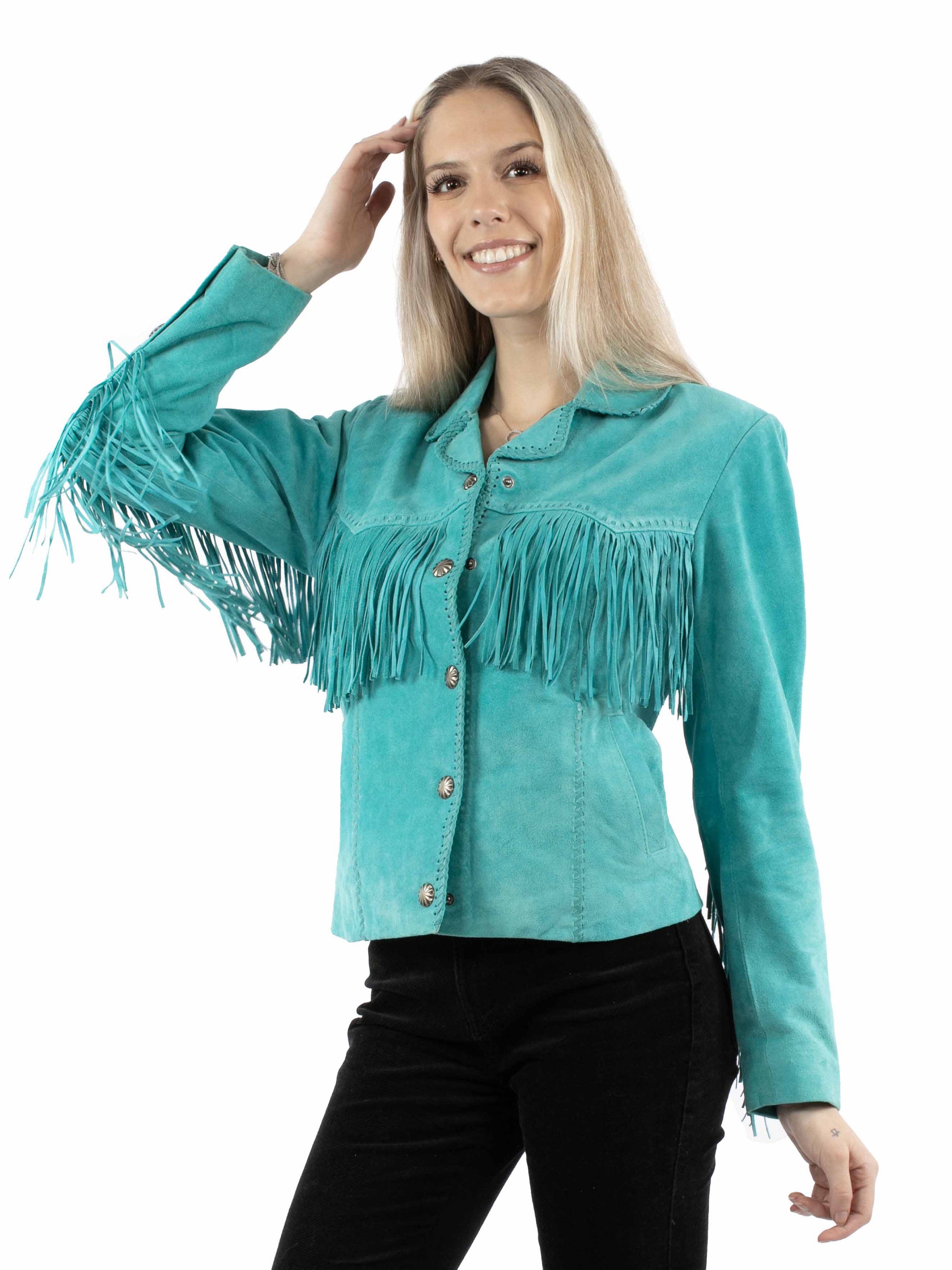 Fringe/lacing Jacket - L1080