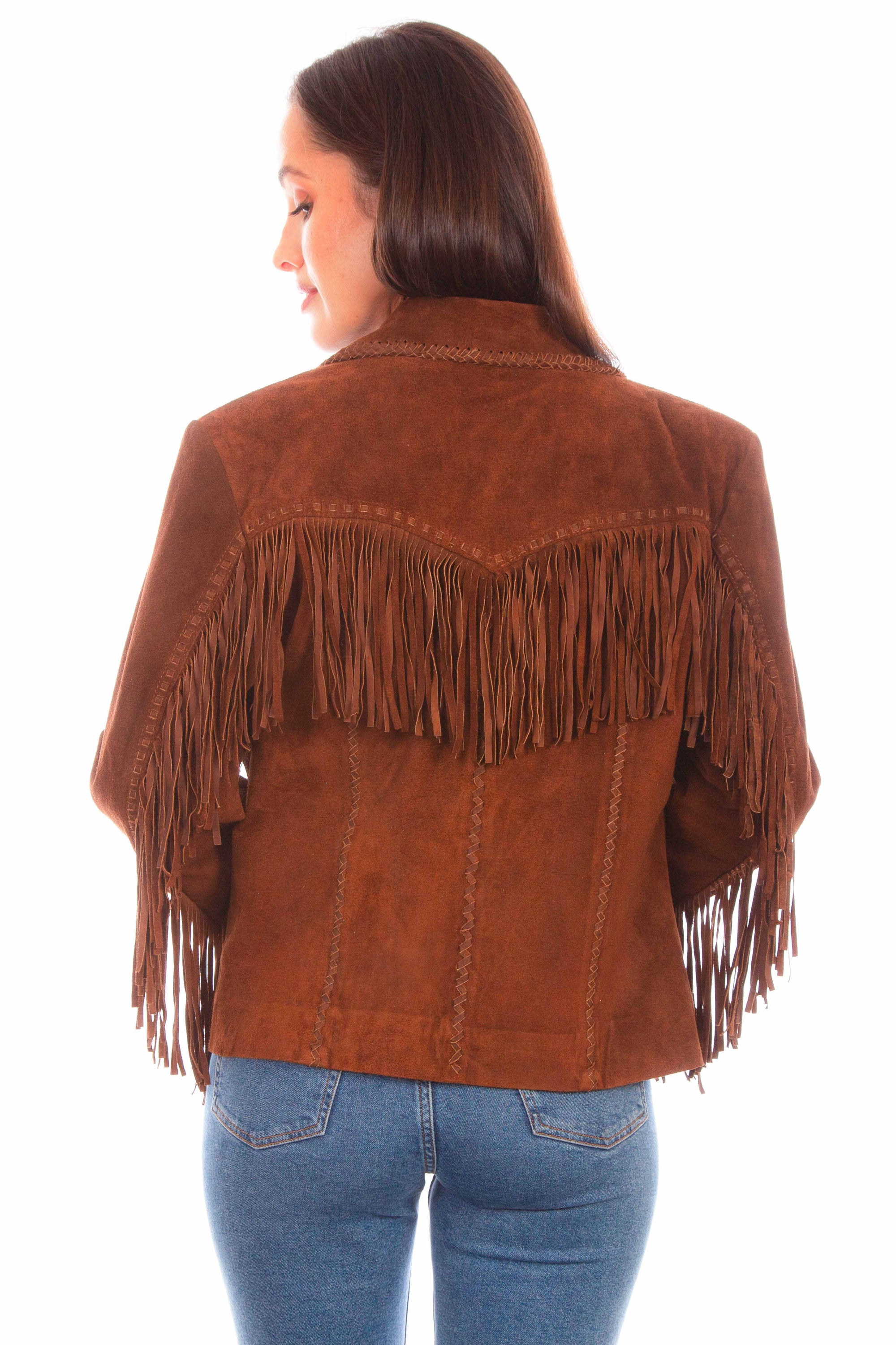 Fringe/lacing Jacket - L1080